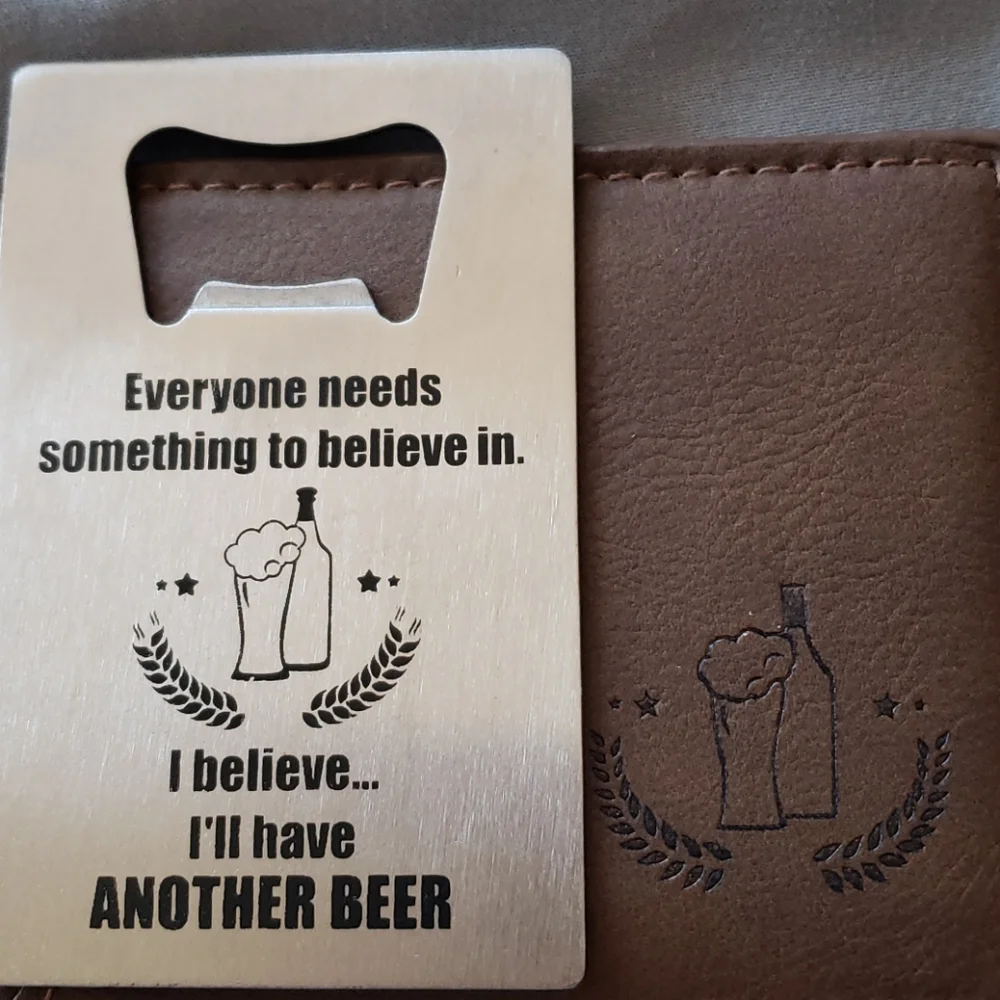 NWT Bottle Opener Wallet